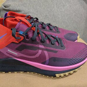 Nike React Coretex Trail 4 GTX Rosewood Purple Pink FD0875-600 Women's Size 6.5